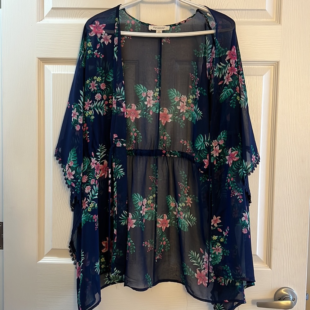 Francesca’s Floral Swim Coverup